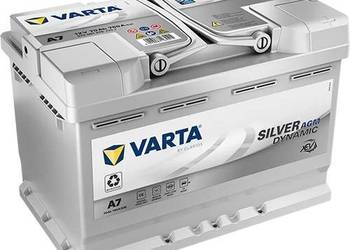 Akumulator 70Ah 760A VARTA AGM START&STOP A7 E39 P+ | Gliwice, Toszecka 11