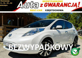 Nissan Leaf ZE0*30kWh*109PS*ZAREJESTROWANY*Bezwypadkowy*Skóra*Klimatronik*…