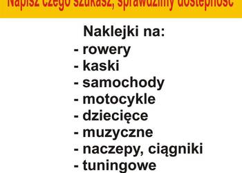 Twoje naklejki, przyjmuje zamówienia na realizacje indywidualnych zamówień