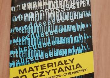 Materiały do czytania. Mathematics, Physics, Chemistry.