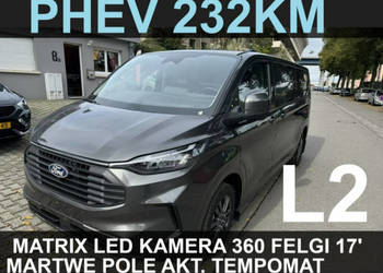 Ford Transit Custom PHEV 232KM Hybryda Plug-in Limited Kamera 360 Matrix L…