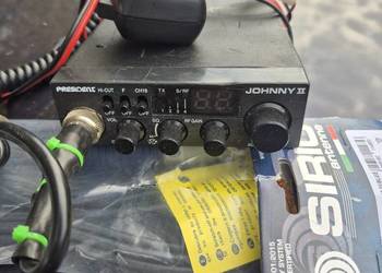 CB radio President Johnny 2 + nowa antena Sirio Super 900