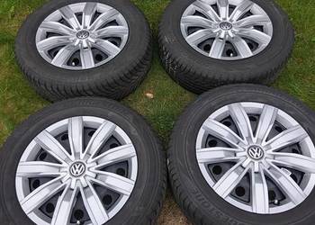 Koła zimowe felgi stalowe z kołpakami oryginalne 5x112 17" cali  215/65/17