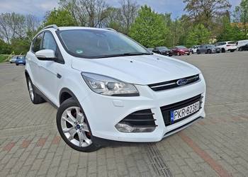 Ford Kuga skóry ledy parkasistans serwisowana 1 właściciel zadbana
