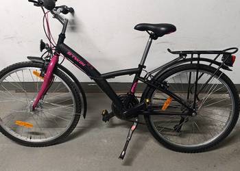 Rower dziewczęcy 24" firmy BTWIN - DECATHLON 18 biegów