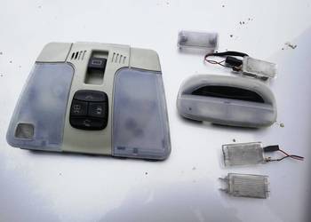 Mercedes w210 oświetlenie lampki kabiny drzwi bagażnika