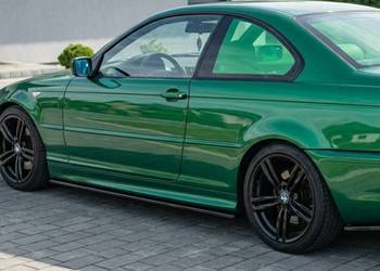 BMW E46 M Pakiet Listy Progowe Coupe Cabio M3 Splitter Spolier