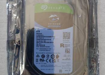 Seagate SkyHawk 4TB SATA III 3,5" ST4000VX013 NOWY Seagate SkyHawk 4TB SATA III 3,5" ST4000VX013 NOWY