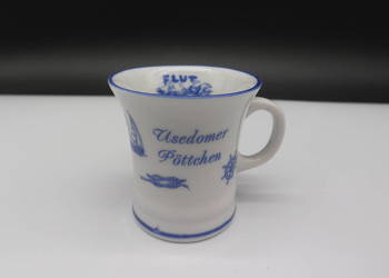 Marynarski Porcelanowy Kieliszek do Szotów / Likieru