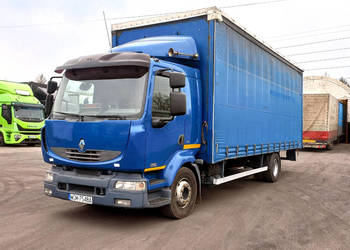 Renault Midlum 270DCI 18ep dach suwany, firanka
