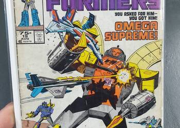 The Transformers - Omega Supreme! - komiks Marvel 1986 rok The Transformers - Omega Supreme! - komiks Marvel 1986 rok
