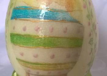 jajko pisanka styropian Wielkanoc 12 cm rękodzieło NOWOŚĆ
