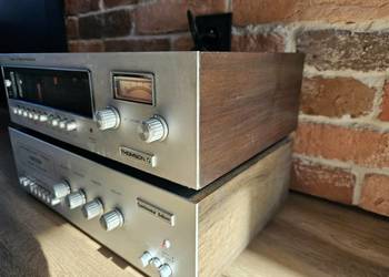Wzmacniacz Unitra PA 9703 + tuner T 117 export