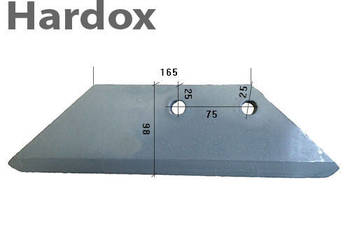 Lemiesz HARDOX 63425006/P części do grubera agregatu RABE