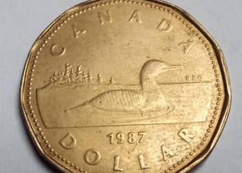 Canada 1 Dollar z 1987