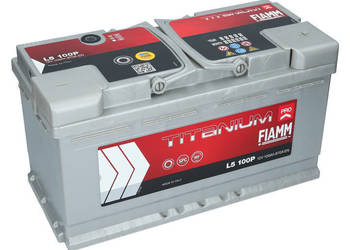 Akumulator 12V 100Ah 870A FIAMM TITANIUM PRO Prawy Plus