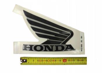 NAKLEJKA "HONDA" NA BAK PR. STR. HONDA CB900F HORNET 02 ORYG 17521MCZ000ZB