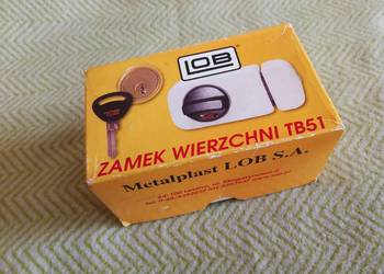 Zamek wierzchni LOB TB51 nowy brązowy