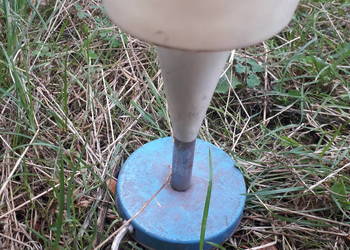 Lampa grzybek prl