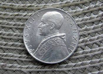 Watykan 10 Lira 1951r - Papież Pius XII - Ładna