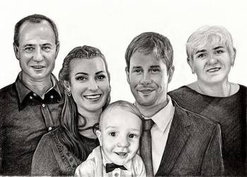 Karykatura projekt Portret rysunek obraz karykatury