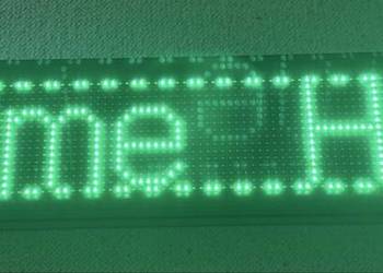 Tablica led wyświetlacz tekstowy 108/11/25cm