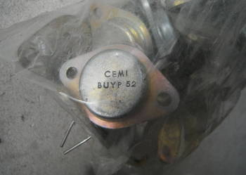BUYP52 Tranzystor TO3 NPN 120V 3A 50W Nowe Cemi buyp 52