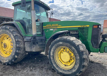 John Deere 8210 - części - kabina most zwolnica skrzynia
