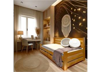 Łóżko VASTO z wysokim oparciem