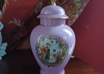 Amfora. Wazon. Syg. PM Import. scenka antyczna w medalionie Amfora. Wazon. Syg. PM Import. scenka antyczna w medalionie