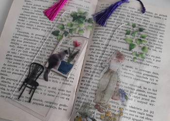 Zakładka Zakładki do Książki_ 2 sztuki. Hand Made
