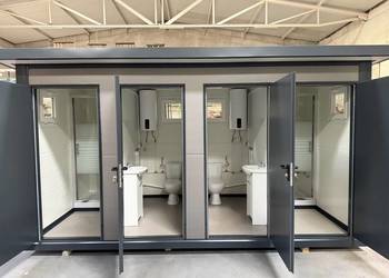 Kontener sanitarny łazienka WC natrysk prysznic