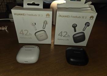 Sprzedam 2 pary słuchawek Huawei FreeBuds SE3