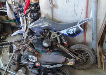 Motocykl crossowy .
