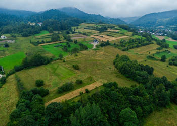 Sprzedam działkę budowlaną 1004m2 w górach, Gm. Kamienica, powiat limanows…