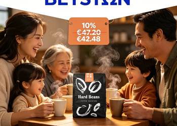 Hard Beans Toucan Blend Kawa Ziarnista 1 kg -10% Rabatu