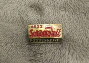 Znaczek solidarności plakietka
