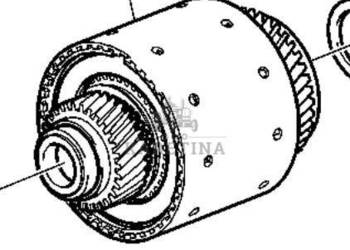 John Deere IVT Autopower 6820 6920 6920S Bęben Hamulcowy Sprzęgło Skrzyni …