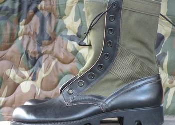 Buty Us Army Jungle boots 8XN 1970r Buty Us Army Jungle boots 8XN 1970r