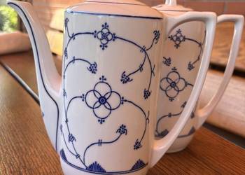 Jäger Eisenberg . Blau Saks . porcelanowy dzbanek . NRD