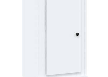 Szafka biała 375x355x675 cm materiał drewnopochodny WM-816200