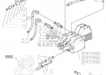New Holland T6010 T6090 T6070 Zawór sterujący 84214466