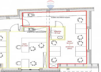 Lokal biurowy z antresolą przy ul. Szaflarskiej