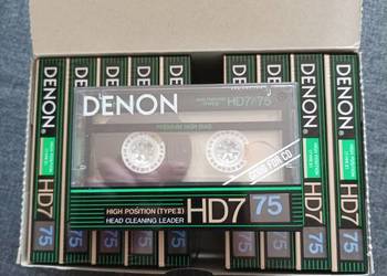 Kaseta DENON HD7 Premium 75 Super Chrom CrO2, 1sztuk