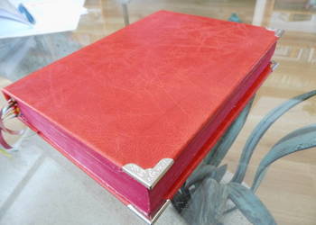 Poradnik gospodyni 1970. Oprawa skórzana.