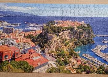 Puzzle Szlakiem odkrywców Riwiera Francuska - Monako
