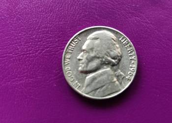 Moneta USA 5 centów 1964 D - Rzadka !