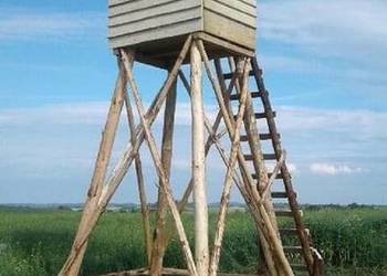 Stopa betonowa, fundament pod ambonę myśliwską, wiatę.
