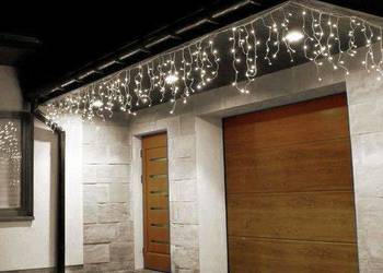 Sople zewnętrzne dekoracyjne lampki światełka 500 LED 19m ku