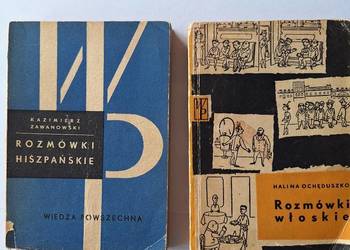 Sprzedam Rozmówki włoskie i hiszpańskie